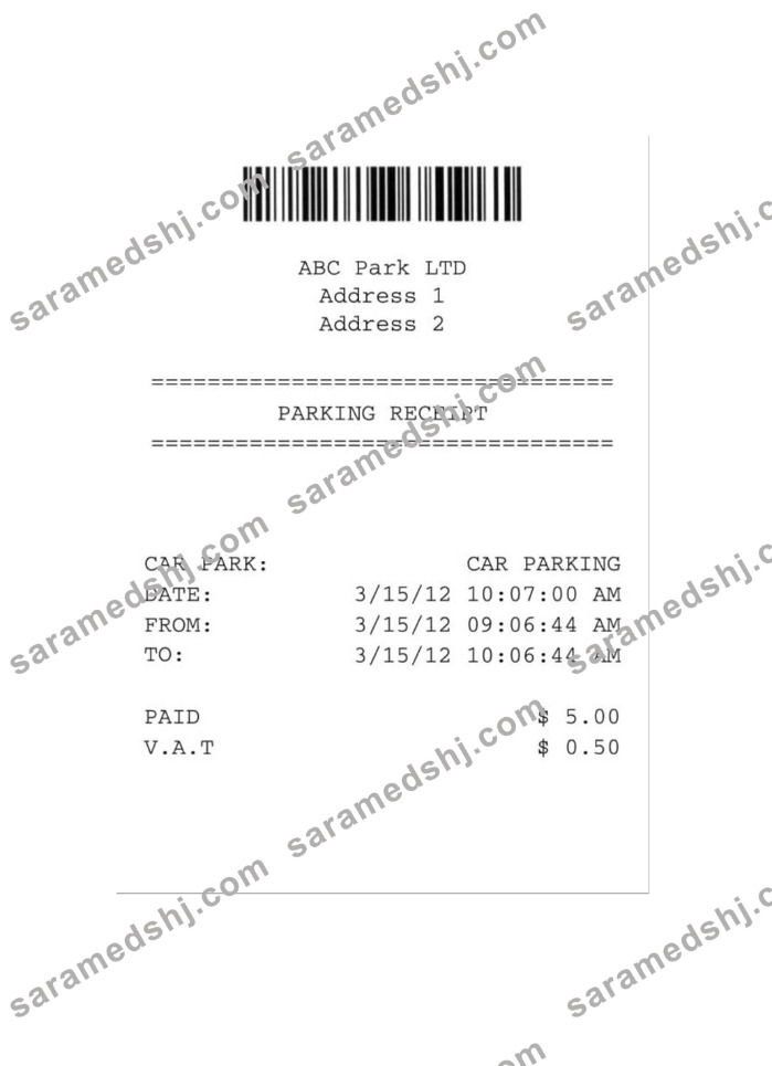 ABC PARK(PARKING) LTD payment check